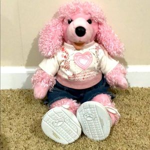 Build A Bear Pink Poodle